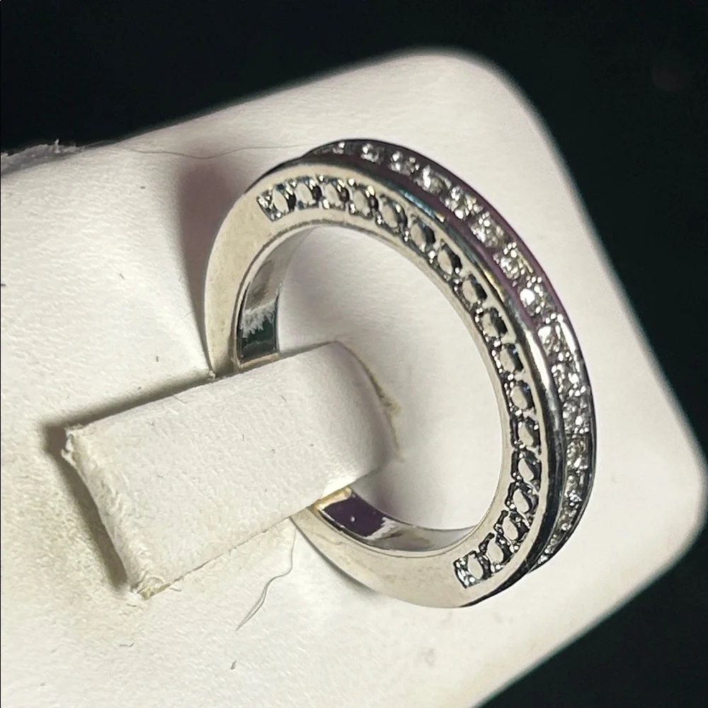 🛑UNAVAILABLE🛑 Elegant Silver Women's Ring Set - Picture 5 of 8